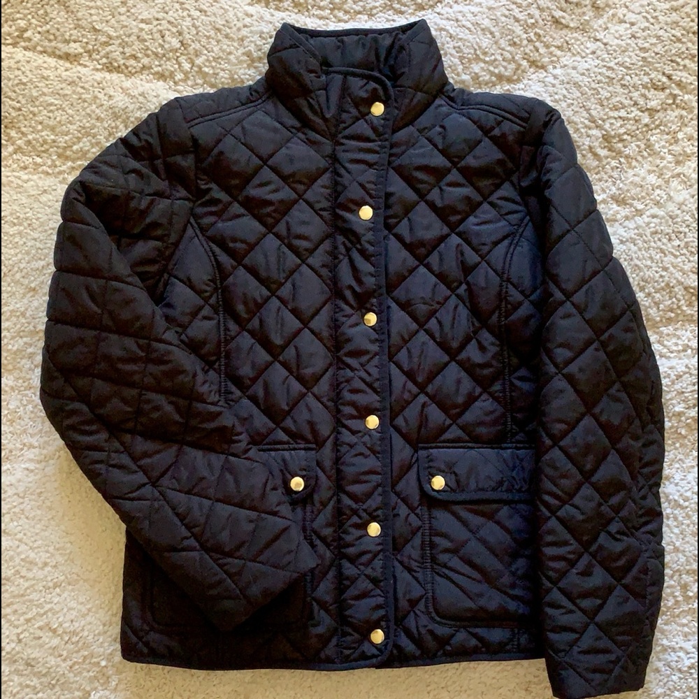 J.Crew quilted downtown field jacket